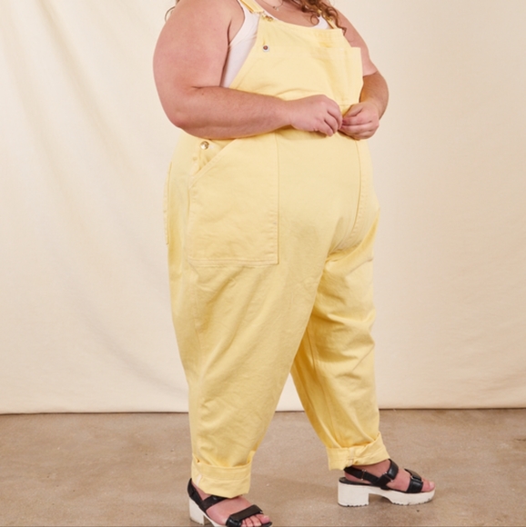 Big Bud Press Pants - BIG BUD PRESS ORIGINAL OVERALLS - BUTTER YELLOW